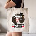 Queen Masters Degree Graduation Social Work MSW MPH Canvas Tote Bag