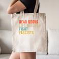 Read Books Lift Weights Fight Fascists Reading Canvas Tote Bag