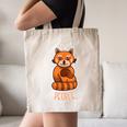 Red Panda Introvert For Red Pandas Fan Canvas Tote Bag Red Panda Introvert For Red Pandas Fan Canvas Tote Bag
