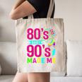 Retro 1980s 80's Baby 1990s 90's Made Me Nostalgia Vibes Canvas Tote Bag