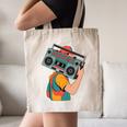 Retro 90s Boombox Nostalgia Party For Music Lovers Men Women Canvas Tote Bag