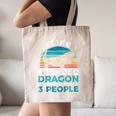 Retro Bearded Dragon Introvert For Lizard Lovers Canvas Tote Bag