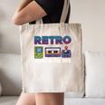 Retro Gaming Nostalgia Tee Perfect For 90s Lovers Canvas Tote Bag