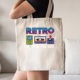 Retro Gaming Nostalgia Tee Perfect For 90s Lovers Canvas Tote Bag