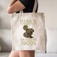 Retro Please Be Patient With Me I'm From The 1900s Projector Premium Canvas Tote Bag Retro Please Be Patient With Me I'm From The 1900s Projector Premium Canvas Tote Bag