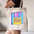 Retro TechnologyOld School Floppy Nostalgia 90s Generation Canvas Tote Bag