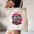 Retro Graphic Print With a Touch Of Nostalgia Canvas Tote Bag