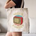 Retro TV Never Forget Nostalgia Vintage Canvas Tote Bag