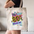 Retro Vintage 70's Baby 80's Made Me Nostalgia Classic Canvas Tote Bag