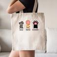 Rock Paper Scissors Hand Game Cute Paw Cat Introvert Canvas Tote Bag Rock Paper Scissors Hand Game Cute Paw Cat Introvert Canvas Tote Bag