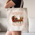 Santa Has The Right Idea Introvert Christmas Canvas Tote Bag Santa Has The Right Idea Introvert Christmas Canvas Tote Bag