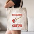 Sarcastic Introvert Need Guitar Sad Song Introvert Guitarist Canvas Tote Bag