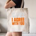 Sarcastic Introvert My Silence Doesn't Mean I Agree Canvas Tote Bag Sarcastic Introvert My Silence Doesn't Mean I Agree Canvas Tote Bag