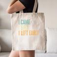 I Came I Saw I Left Early Introverts Lovers Canvas Tote Bag I Came I Saw I Left Early Introverts Lovers Canvas Tote Bag