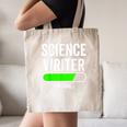Science Writer Loading Graduation Graduate New Job Canvas Tote Bag
