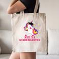 See Ya Kindergarten DABBING Unicorn Graduation Meme Canvas Tote Bag