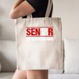 Senior 2018 Valedictorian School Colors Graduation Canvas Tote Bag