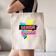 Senior 2022 Graduation Class Of 2022 Retro 90's Graduation Canvas Tote Bag