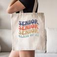 SENIOR 2023 Retro Class Of 2023 Seniors Graduation 23 Hippie Canvas Tote Bag