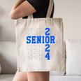 Senior 2024 Graphic Class Of 2024 Graduation Graphic Canvas Tote Bag