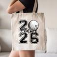 Senior 2026 Golf Player Heart Graduation Girls Teens Canvas Tote Bag