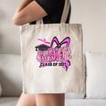 Senior 2027 Class Of 2027 Coquette Girl Pink Graduation 2027 Canvas Tote Bag