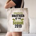 Senior Class Of 2019 Tshirt Graduation Awesome Brother Canvas Tote Bag