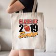 Senior Class Of 2019 Tshirt Graduation Students Football Canvas Tote Bag