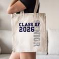 Senior Class Of 2026 Graduation Year High School & College Canvas Tote Bag