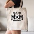 Senior Mom 2025 Soccer Mom Class Of 2025 Graduation Canvas Tote Bag
