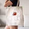 Senior Mom Class Of 2024 Football Proud Mom Graduation Canvas Tote Bag