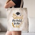 She Believed She Could So She Did Graduation Shirt Canvas Tote Bag