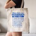 Silent Girls Are DangerousFor Quiet Introvert Girl Canvas Tote Bag