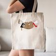 Sloth Graduation Shirt Cute Animal Diploma Grad Canvas Tote Bag