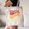 Social Distancing Expert Introvert Canvas Tote Bag