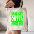 Straight Outta Junior High School Graduation T-Shirt Canvas Tote Bag
