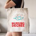 I Survived My Daughter's Nurse Degree School Graduation Canvas Tote Bag