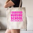 I Survived Nursing School Class Of 2018 Graduation Shirt Canvas Tote Bag