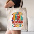 I Survived Nursing School Class Of 2025 Proud Graduation Canvas Tote Bag