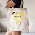 Tassel Worth The Hassle 2018 Graduation Quote Ylw Canvas Tote Bag