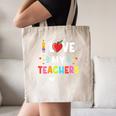 Teens Graduation I Heart My Teacher I Love My Teachers Canvas Tote Bag