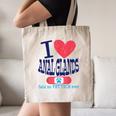 Vet Tech I Love Veterinary Technician Graduation Canvas Tote Bag