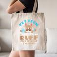 Vet Tech Veterinary Technician Graduation Ruff Idea Canvas Tote Bag