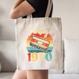 Vintage 1970 Retro Cassette Tape 70s Born Nostalgia Birthday Canvas Tote Bag Vintage 1970 Retro Cassette Tape 70s Born Nostalgia Birthday Canvas Tote Bag
