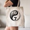 Vintage 6 7 Sketch Yin Yang Namaste Six Seven Nostalgia Canvas Tote Bag Vintage 6 7 Sketch Yin Yang Namaste Six Seven Nostalgia Canvas Tote Bag