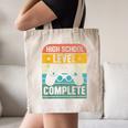 Vintage Class Of 2024 High School Graduation Student Canvas Tote Bag