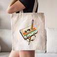 Vintage Pencil Rewind Cassette Tape Nostalgia Party 80s 90s Canvas Tote Bag
