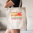 Vintage Retro Please Be Patient With Me I'm From The 1900s Premium Canvas Tote Bag Vintage Retro Please Be Patient With Me I'm From The 1900s Premium Canvas Tote Bag