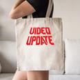 Vintage Video Update – 90s VHS Rental Nostalgia Minnesota Canvas Tote Bag