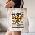 Werewolf Wolfmanator Nostalgia Vintage Halloween Canvas Tote Bag Werewolf Wolfmanator Nostalgia Vintage Halloween Canvas Tote Bag